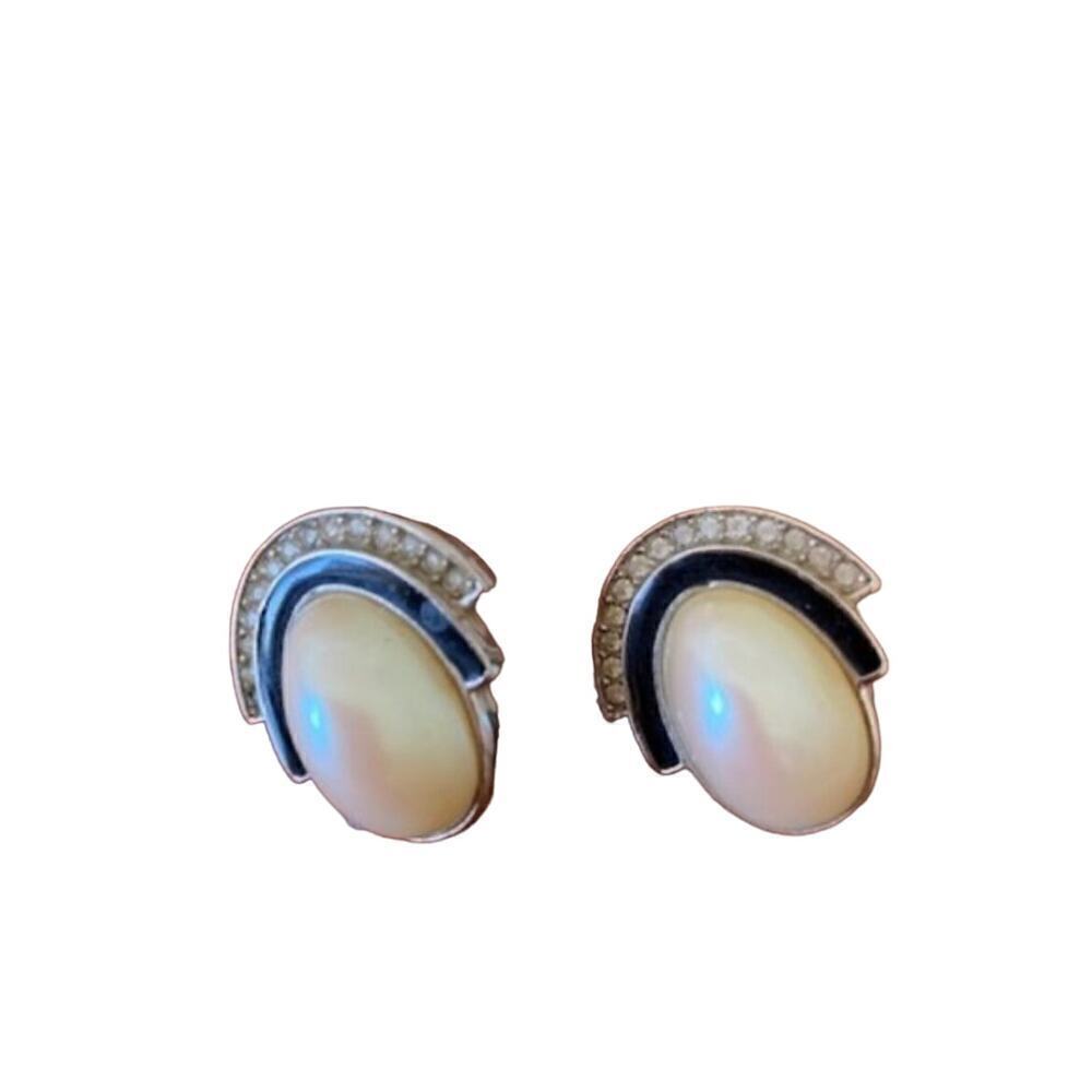 Vintage Givenchy Art deco earrings